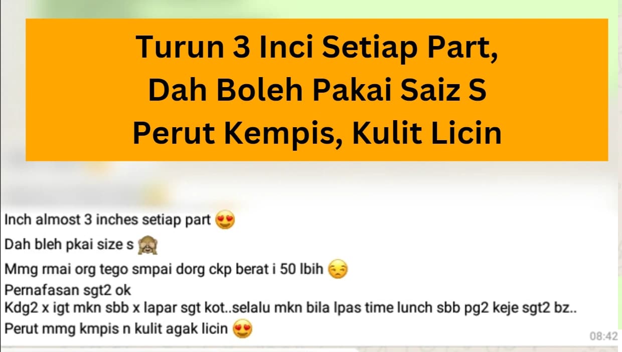 Screenshot perkongsian pelajar 11 daripada bimbingan Coach Akmal terdahulu
